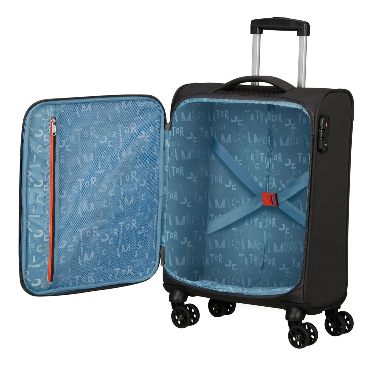 American Tourister Sea Seeker Spinner 55 / 20 TSA Trolley Charcoal Grey 6 American Tourister Sea Seeker Spinner 55 / 20 TSA Trolley Charcoal Grey – Bild 6