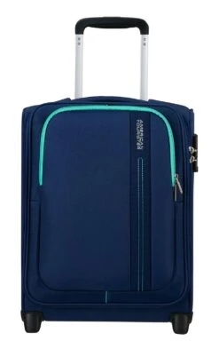 American Tourister Sea Seeker Upright Underseater TSA Trolley Combat Navy