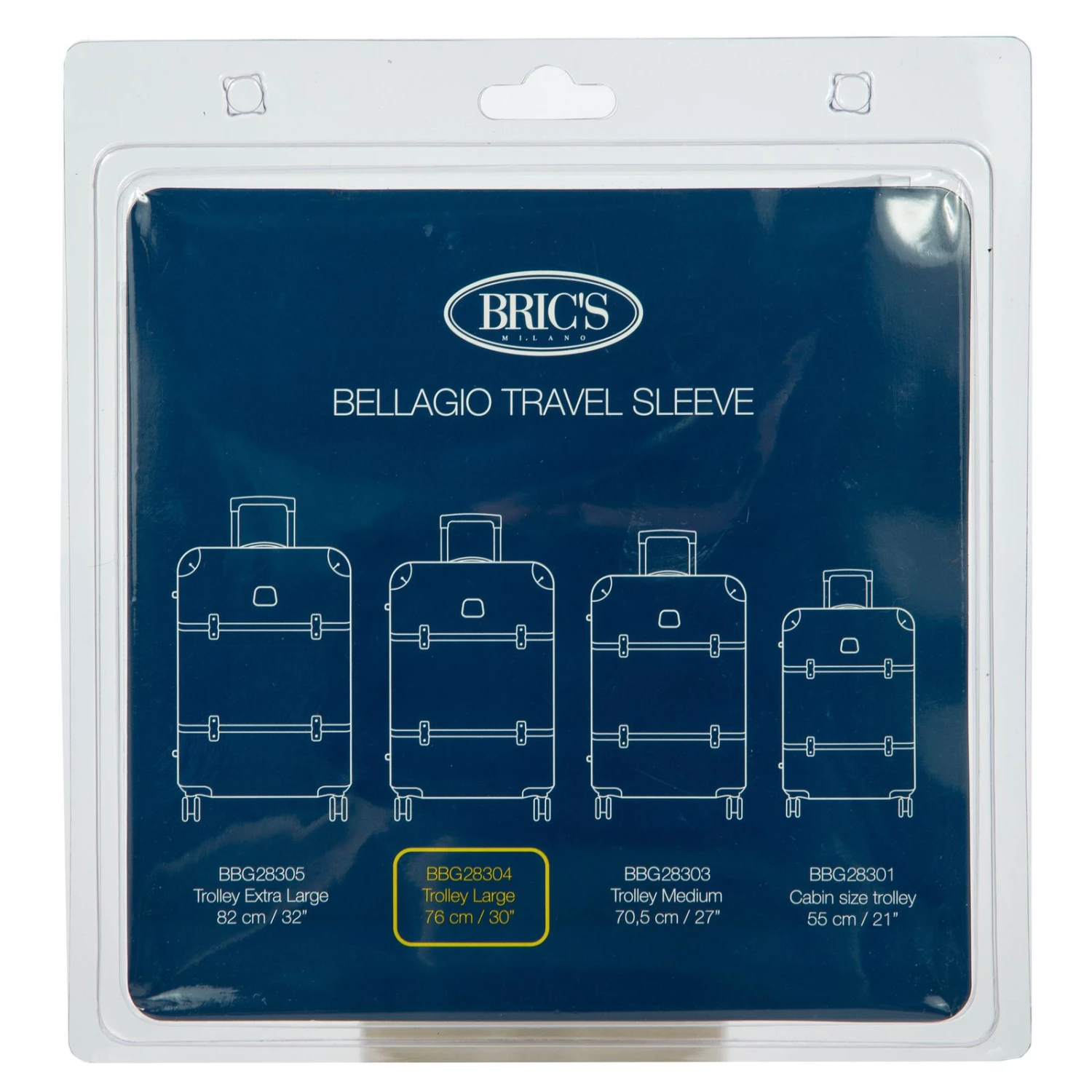 Bric's Trolley Transparent Cover L Fantasy 2 Bric's Trolley Transparent Cover L Fantasy – Bild 2