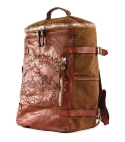 Campomaggi Marte Shopping Bag S V.Militare + T / Cognac -Guess Verkaufsgeschäft CAMPOMAGGI Marte Shopping Bag S V Militare T Cognac 306350 3