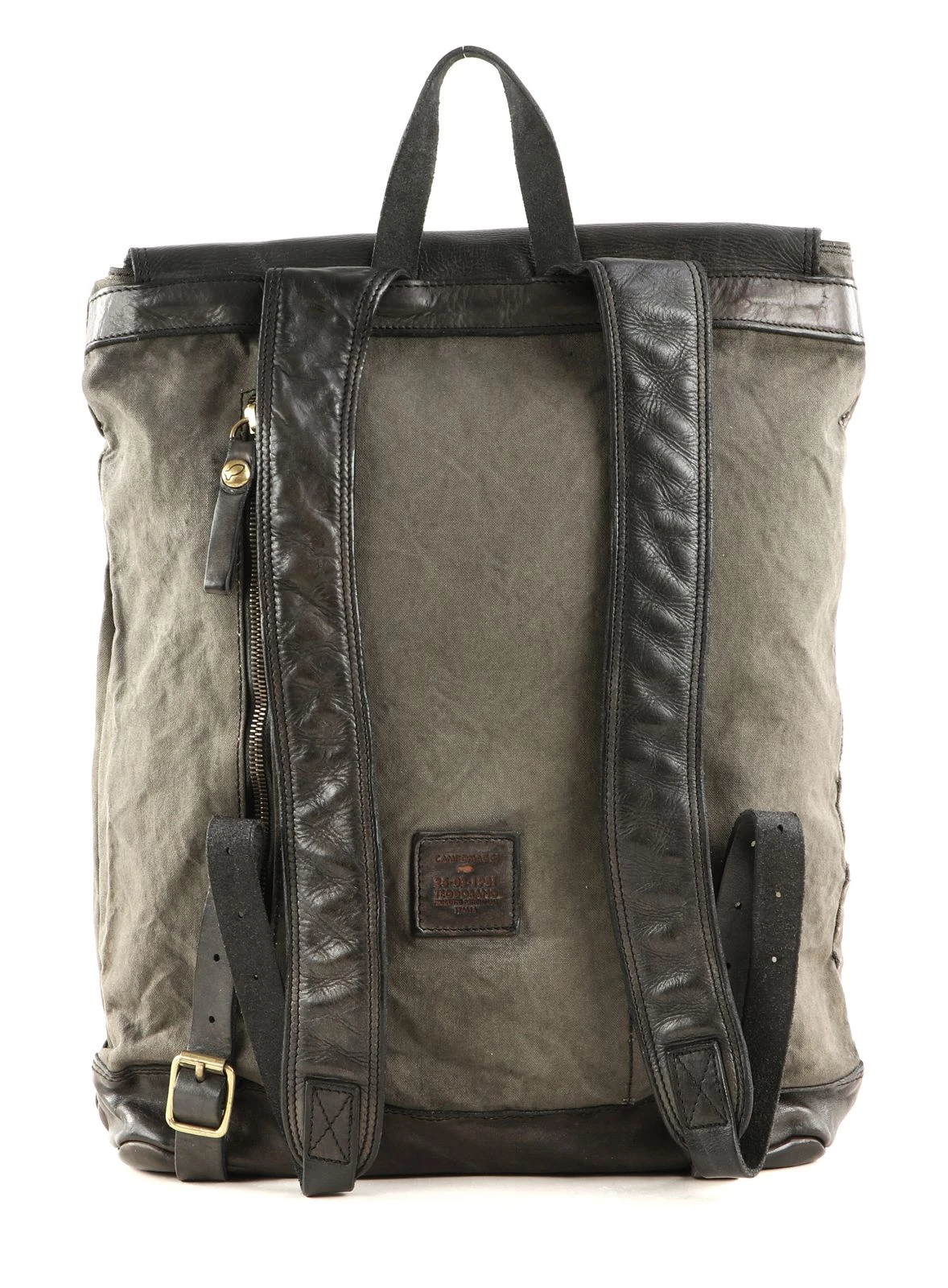 Campomaggi Backpack V. Militare + T / Grigio 4 Campomaggi Backpack V. Militare + T / Grigio – Bild 4