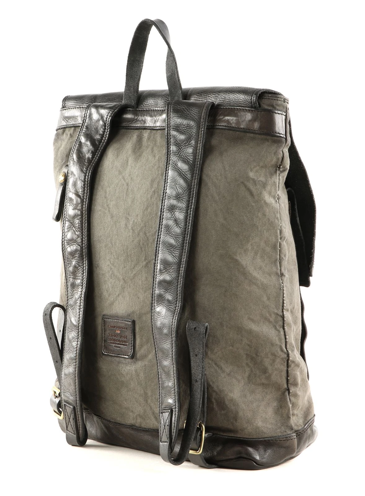 Campomaggi Backpack V. Militare + T / Grigio 5 Campomaggi Backpack V. Militare + T / Grigio – Bild 5