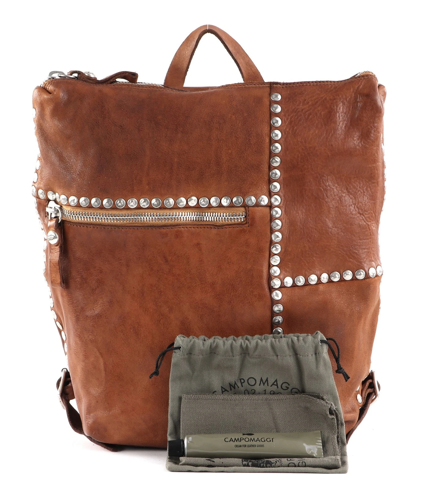 Campomaggi Virgo Backpack Cognac 2 Campomaggi Virgo Backpack Cognac – Bild 2