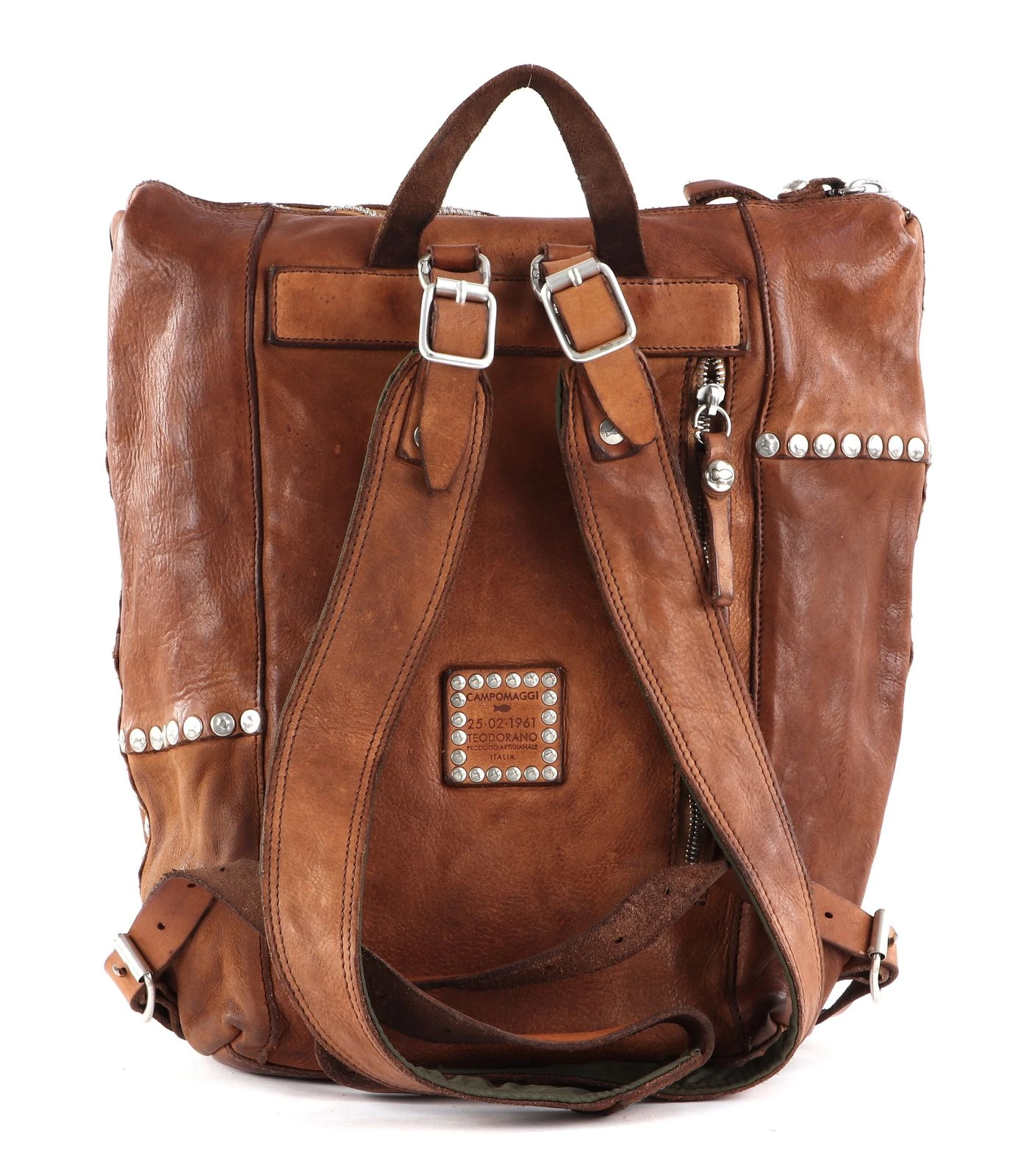 Campomaggi Virgo Backpack Cognac 4 Campomaggi Virgo Backpack Cognac – Bild 4