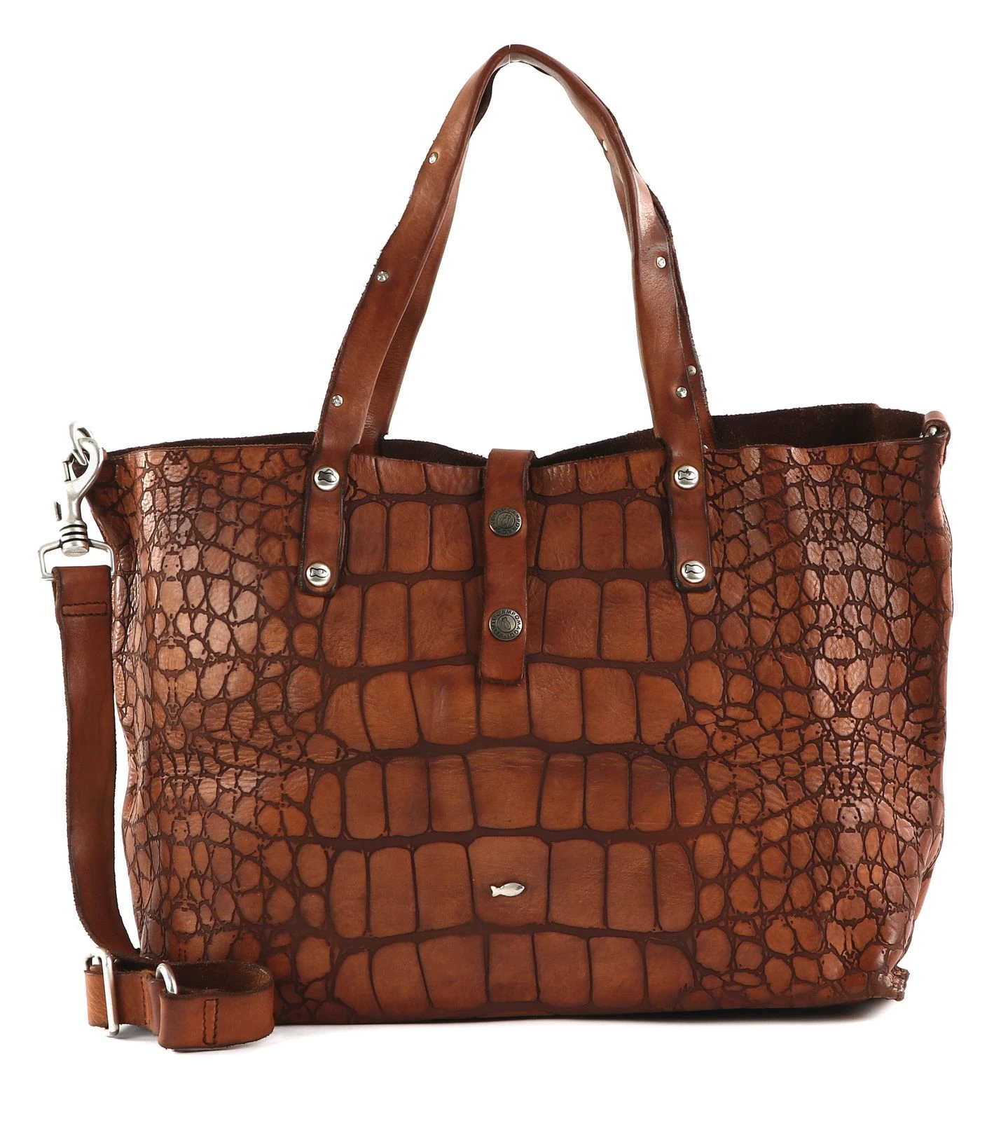 Campomaggi Centaurus Shopping Bag L Cognac 1 Campomaggi Centaurus Shopping Bag L Cognac