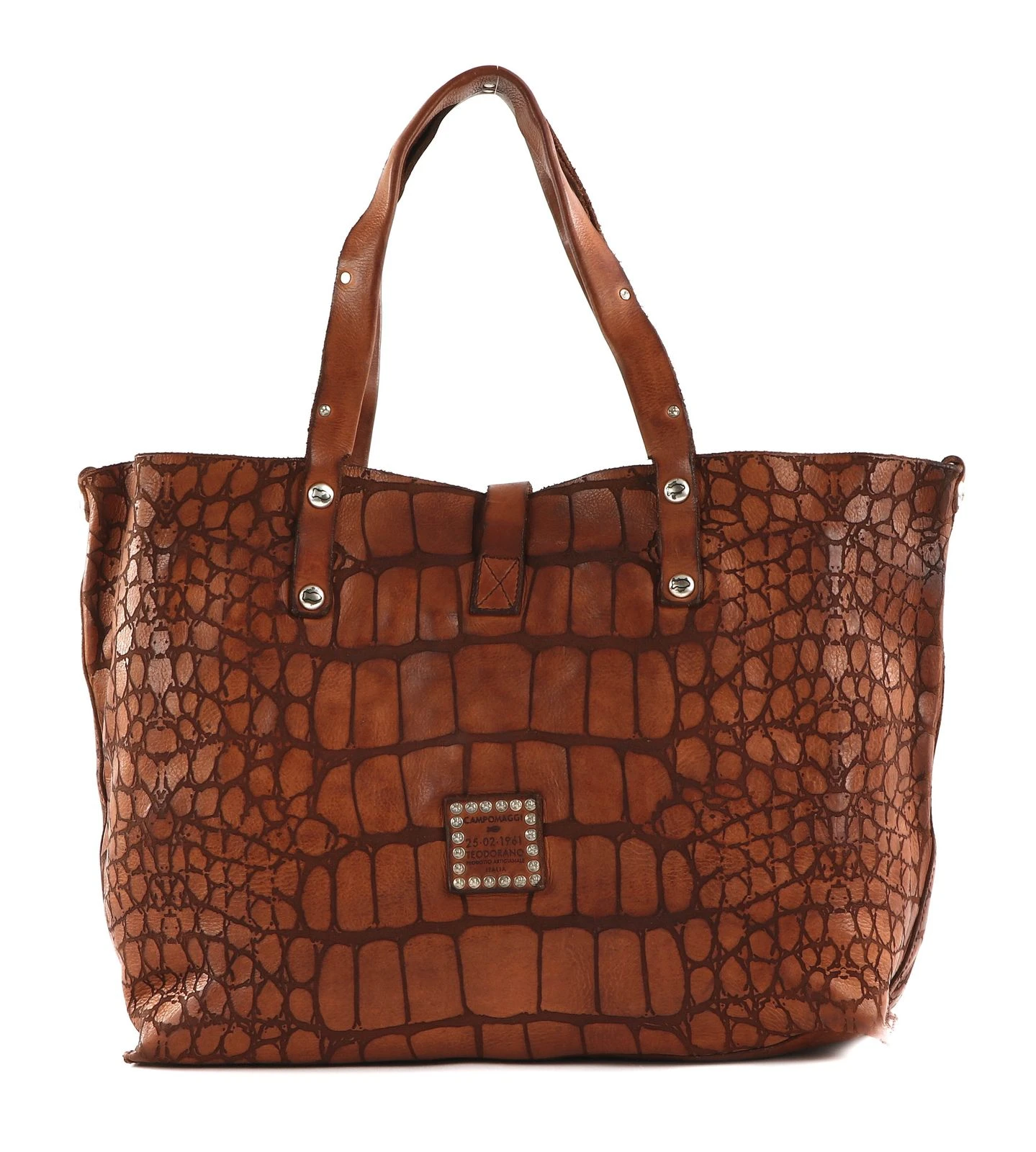 Campomaggi Centaurus Shopping Bag L Cognac 4 Campomaggi Centaurus Shopping Bag L Cognac – Bild 4