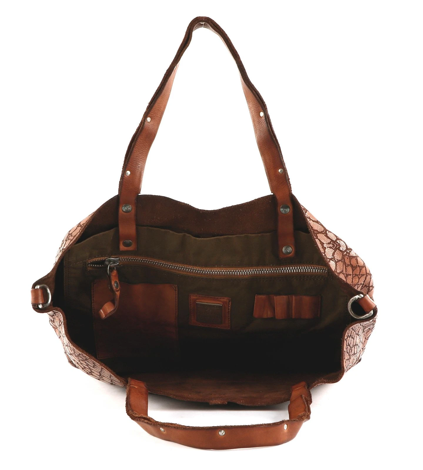 Campomaggi Centaurus Shopping Bag L Cognac 6 Campomaggi Centaurus Shopping Bag L Cognac – Bild 6
