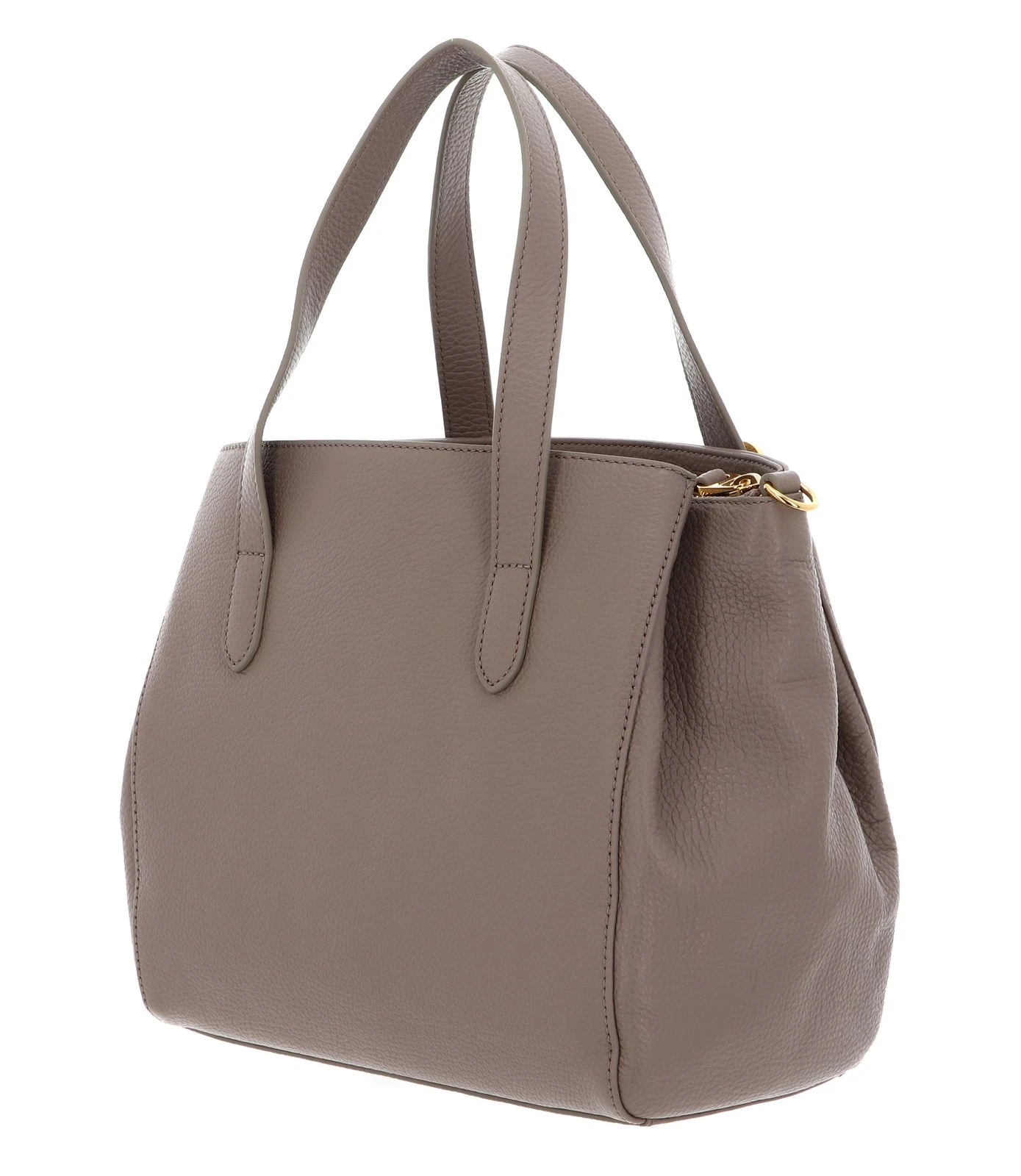 Coccinelle Gleen Handbag Grained Leather Warm Taupe 4 Coccinelle Gleen Handbag Grained Leather Warm Taupe – Bild 4