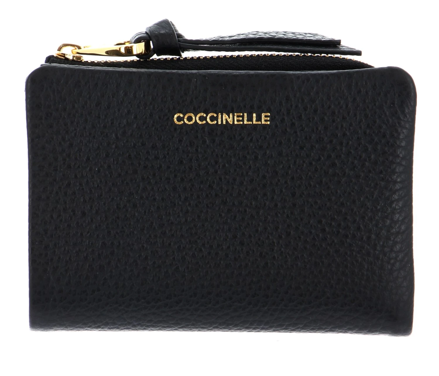 Coccinelle Softy Wallet Grained Leather Noir 3 Coccinelle Softy Wallet Grained Leather Noir – Bild 3