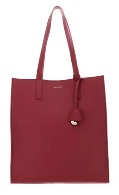 Coccinelle Easy Shopping Handbag Double Grained Leather Garnet R / Pulp P