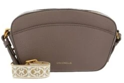 Coccinelle Enchanteuse Mini Bag Grained Leather Warm Taupe