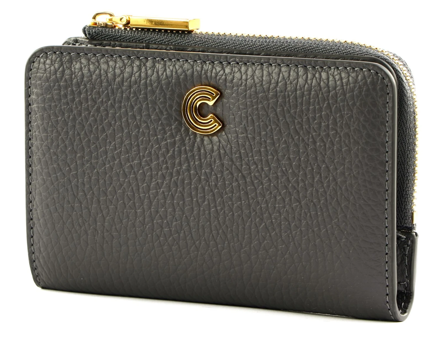 Coccinelle Myrine Wallet Grained Leather Ardesia 1 Coccinelle Myrine Wallet Grained Leather Ardesia