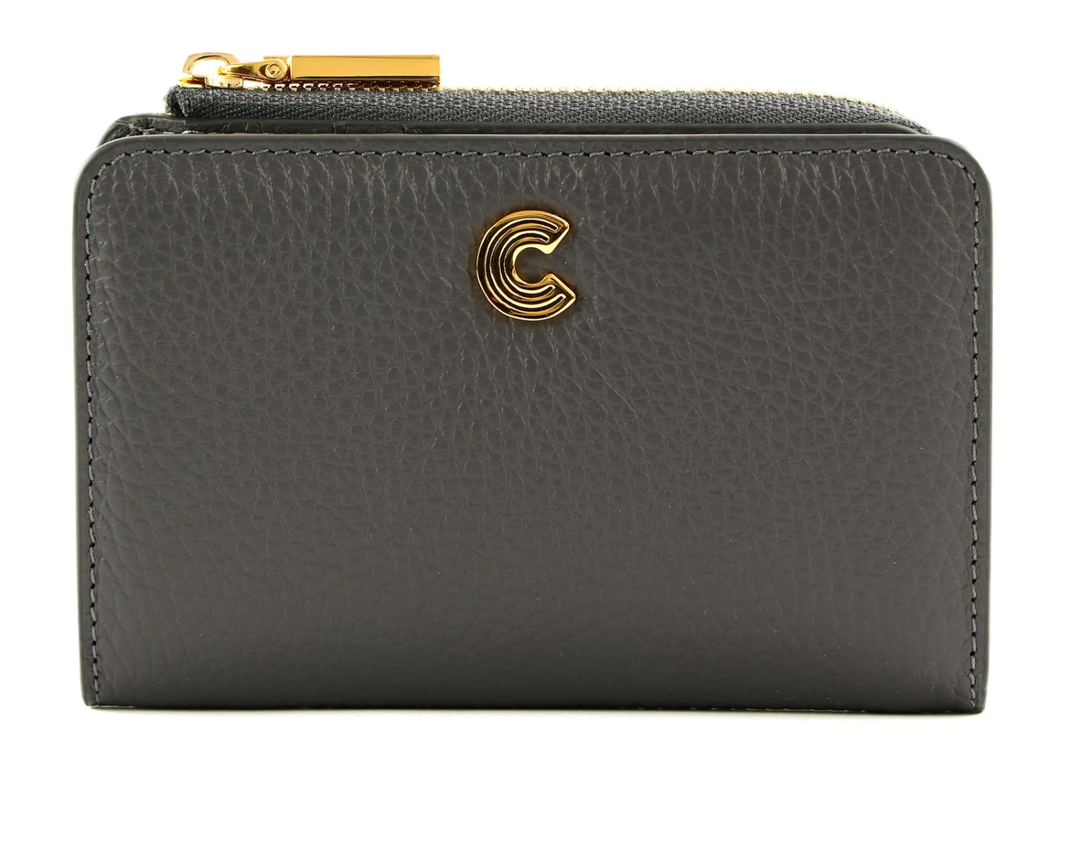 Coccinelle Myrine Wallet Grained Leather Ardesia 3 Coccinelle Myrine Wallet Grained Leather Ardesia – Bild 3