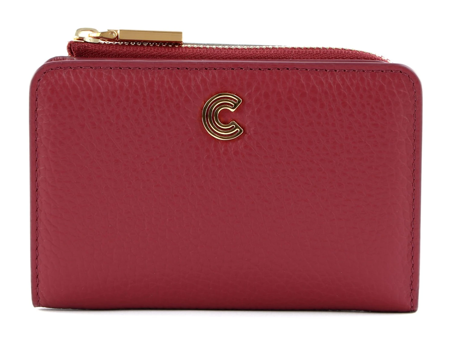 Coccinelle Myrine Wallet Grained Leather Garnet Red 3 Coccinelle Myrine Wallet Grained Leather Garnet Red – Bild 3