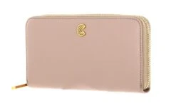 Coccinelle Myrine Zip Around Wallet Powder Pink