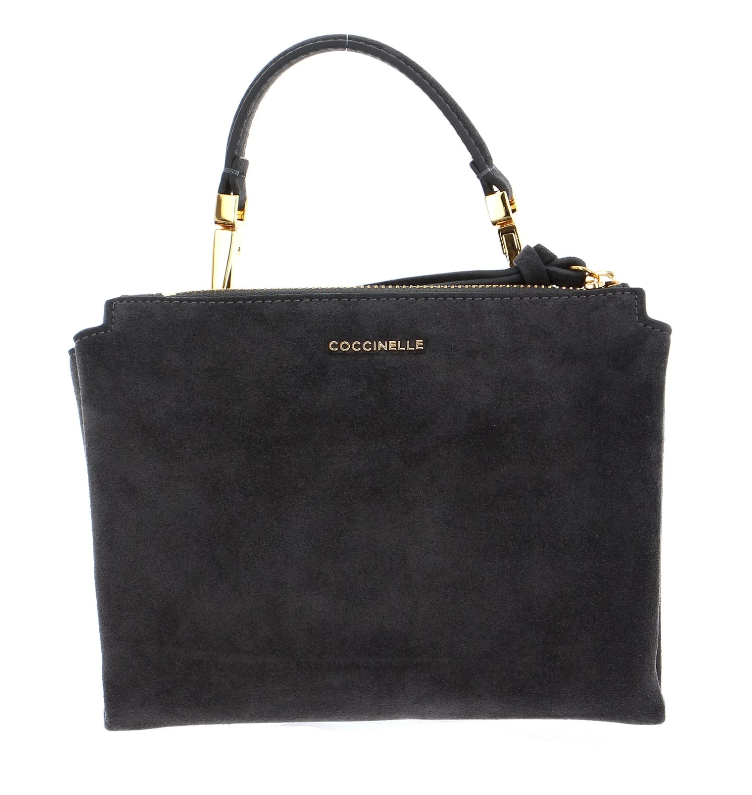 Coccinelle Arlettis Suede Droplet Handbag Ardesia 4 Coccinelle Arlettis Suede Droplet Handbag Ardesia – Bild 4