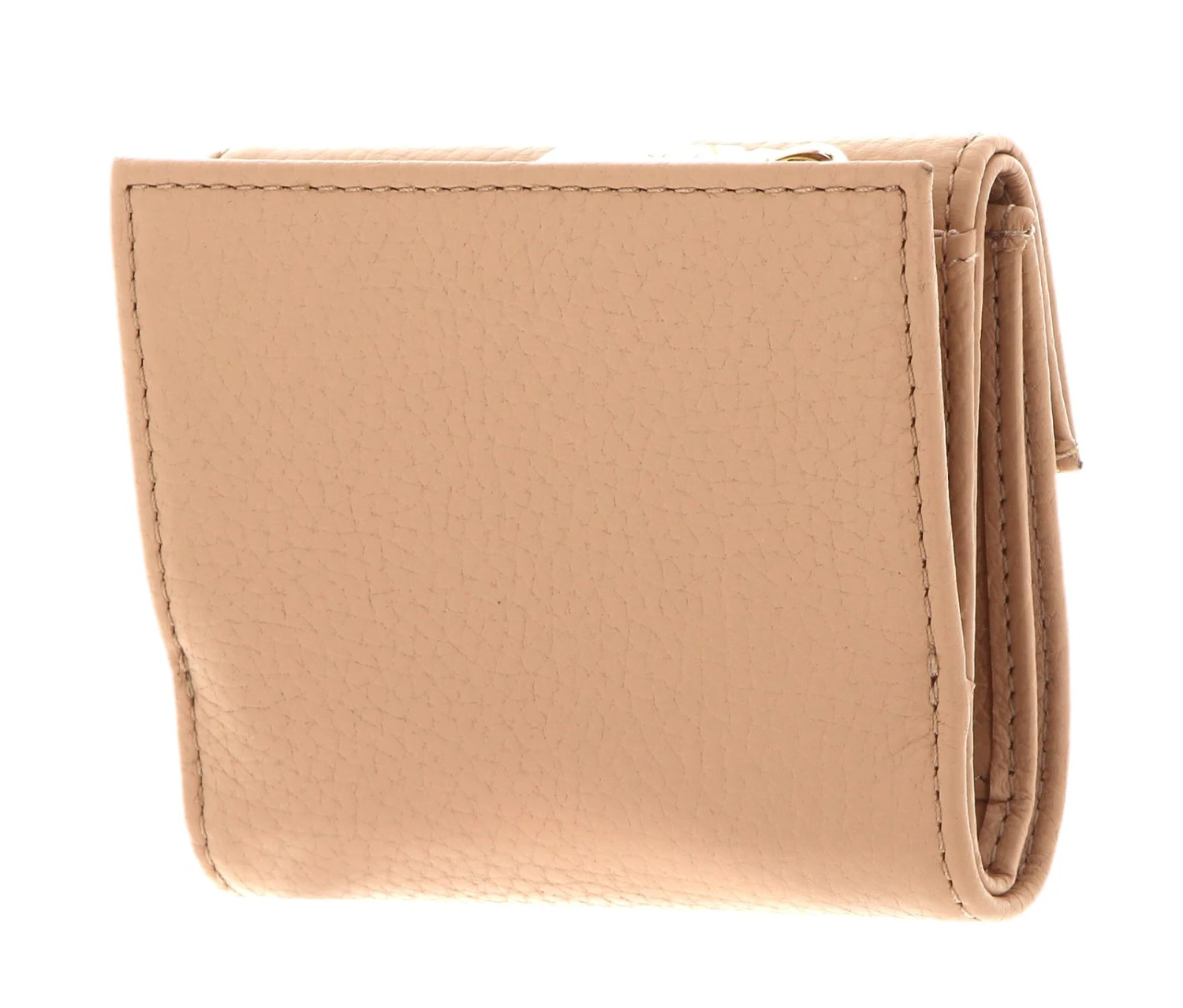 Coccinelle Metallic Soft Mini Wallet Grainy Leather Toasted 5 Coccinelle Metallic Soft Mini Wallet Grainy Leather Toasted – Bild 5