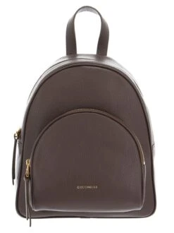 Coccinelle Gleen Handback Grained Leather Coffee