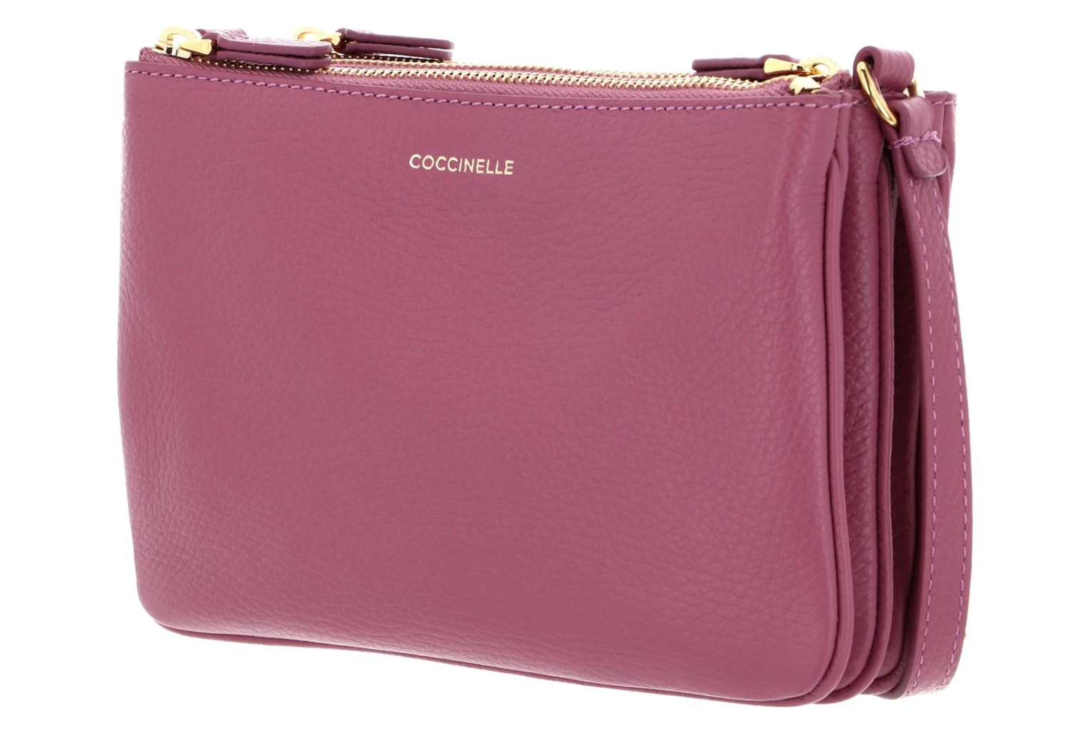 Coccinelle Trinity Mini Bag Grained Leather Pulp Pink 2 Coccinelle Trinity Mini Bag Grained Leather Pulp Pink – Bild 2