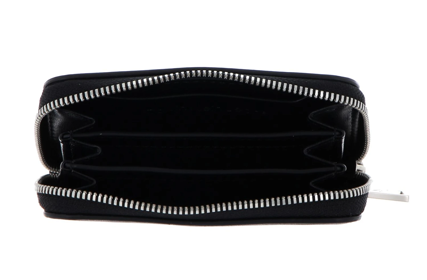 Calvin Klein Accordion Zip Around Fashion Black 2 Calvin Klein Accordion Zip Around Fashion Black – Bild 2