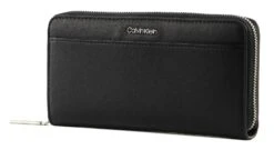 Calvin Klein CK Must Zip Around Wallet CK Black