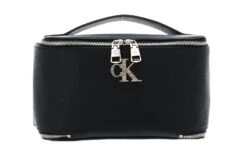 Calvin Klein CKJ Texture Make Up Bag Black