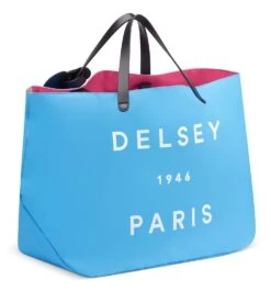 Delsey Croisiere Tote Bag M Sky Blue 9 Delsey Croisiere Tote Bag M Sky Blue -Guess Verkaufsgeschäft DELSEY Shopper Croisiere M Sky Blue 326048 3