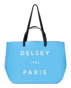 Delsey Croisiere Tote Bag M Sky Blue 8 Delsey Croisiere Tote Bag M Sky Blue -Guess Verkaufsgeschäft DELSEY Shopper Croisiere M Sky Blue 326048 4