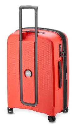 Delsey Belmont Plus Expandable 4 Double Rolls Trolley M Pale Red -Guess Verkaufsgeschäft DELSEY Trolley Belmont Plus M Red 207765 2