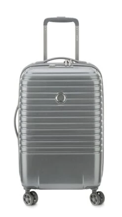 Delsey Caumartin + 4 Double Rolls Cabin Trolley 55 Grey
