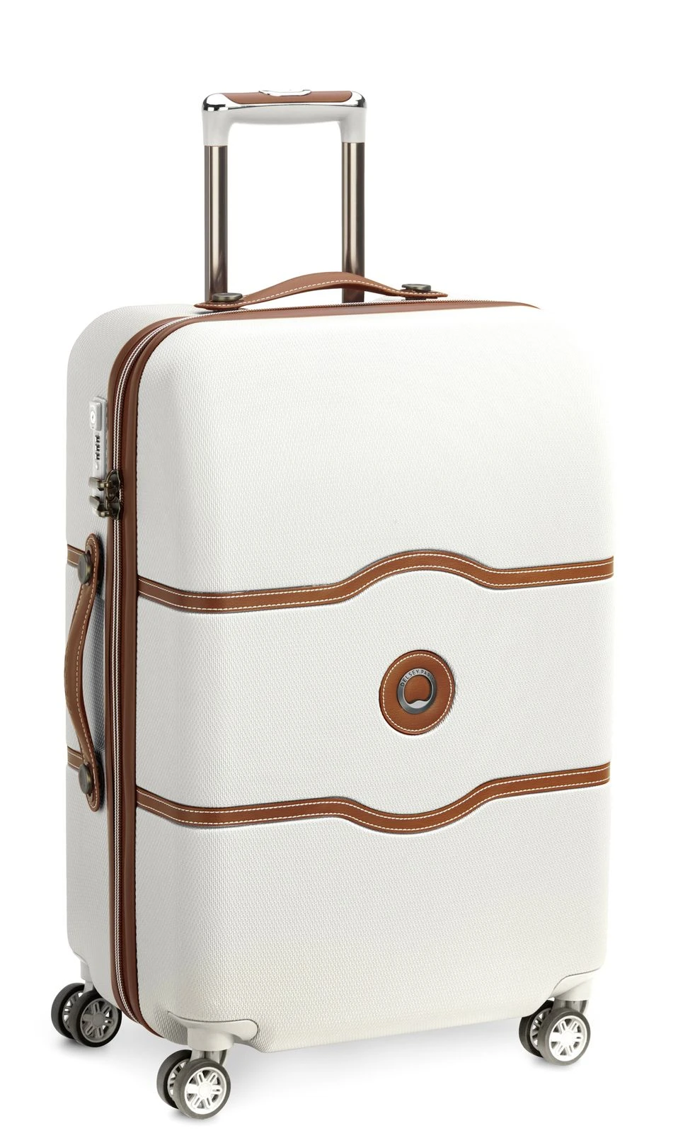 Delsey Chatelet Air 4 Double Rolls Trolley 67 Angora 2 Delsey Chatelet Air 4 Double Rolls Trolley 67 Angora – Bild 2