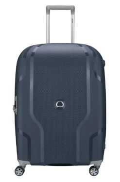 Delsey Clavel Expandable 4 Double Rolls Trolley 70 Indigo Blue