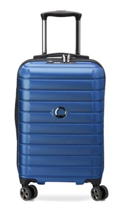 Delsey Shadow 5.0 Expandable 4DR Cabin Trolley 55 Blue