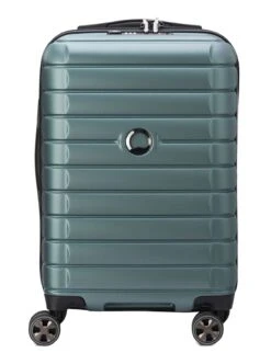 Delsey Shadow 5.0 Expandable 4DR Cabin Trolley 55 Green