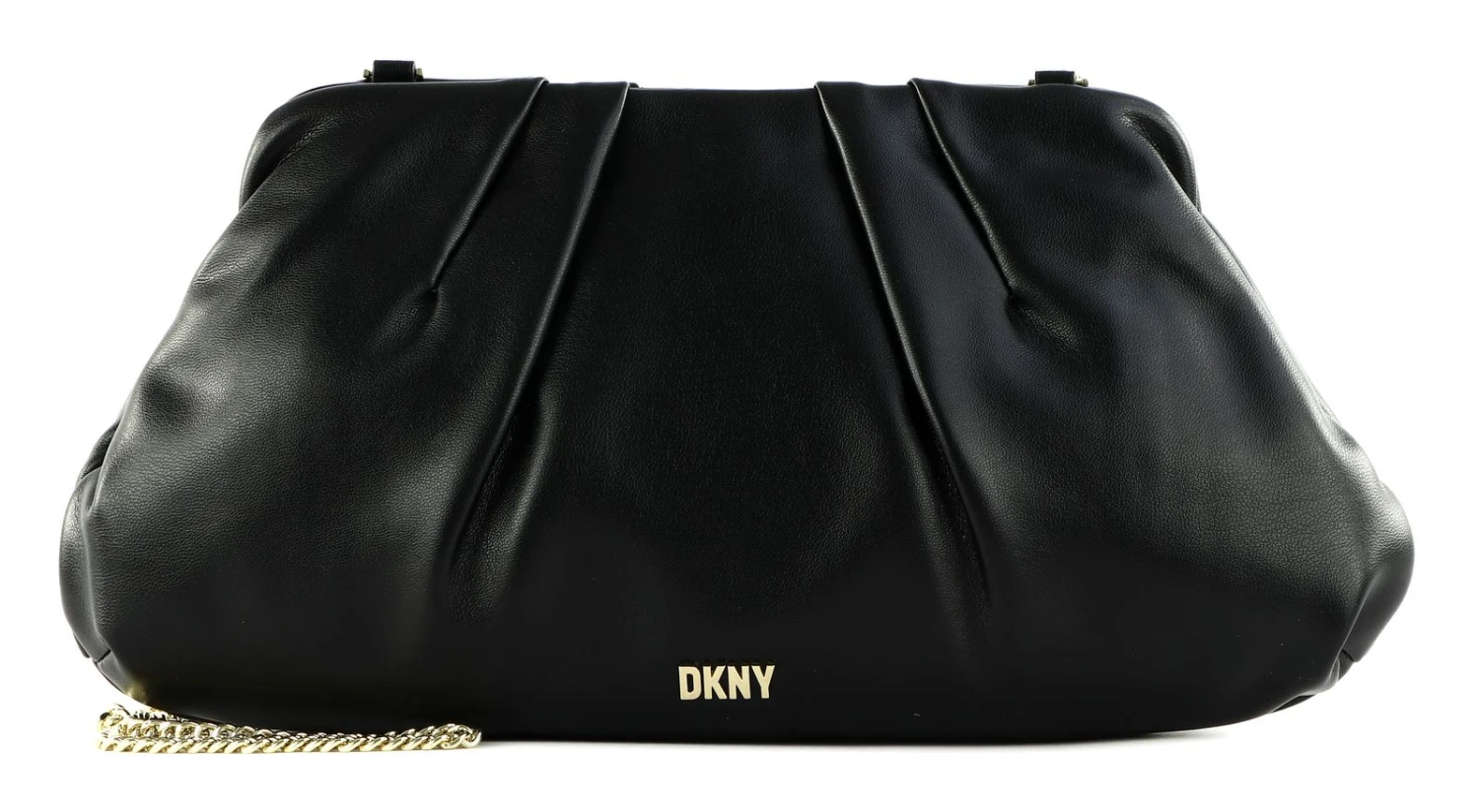 DKNY Presley Clutch Black / Gold 1 DKNY Presley Clutch Black / Gold