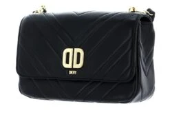 DKNY Delphine Shoulder Bag Blk / Gold 5 DKNY Delphine Shoulder Bag Blk / Gold -Guess Verkaufsgeschäft DKNY Schultertasche Delphine Shoulder Bag Blk Gold 316754 1