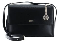 DKNY Bryant Flap Crossbody Bag Black / Gold