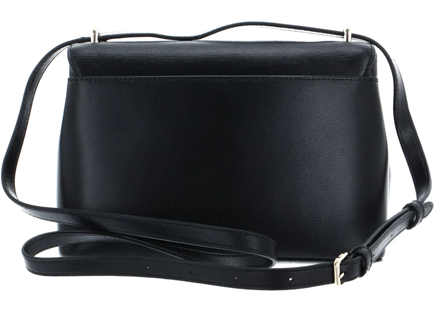 DKNY Bryant Flap Crossbody Bag Black / Gold 3 DKNY Bryant Flap Crossbody Bag Black / Gold – Bild 3