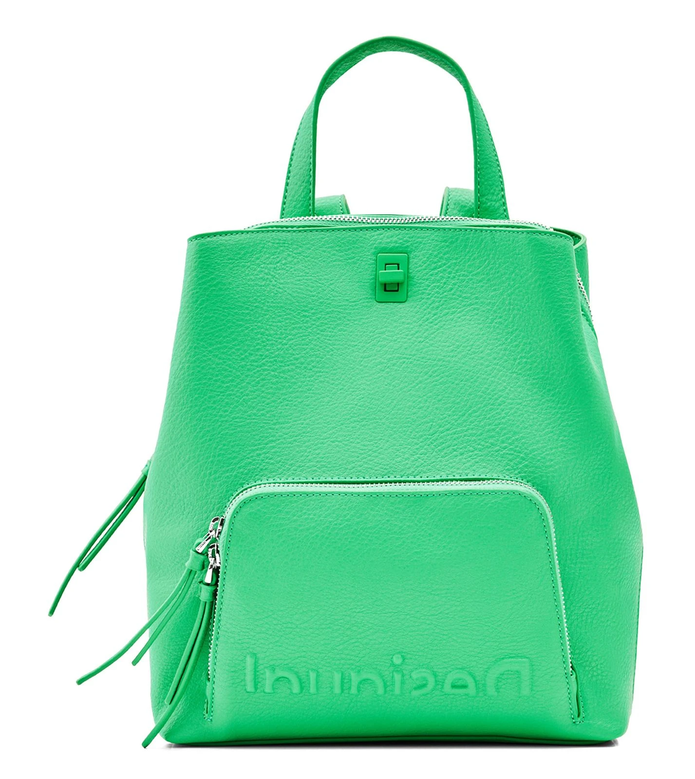 Desigual Half Logo 23 Sumy Mini Backpack Green 1 Desigual Half Logo 23 Sumy Mini Backpack Green