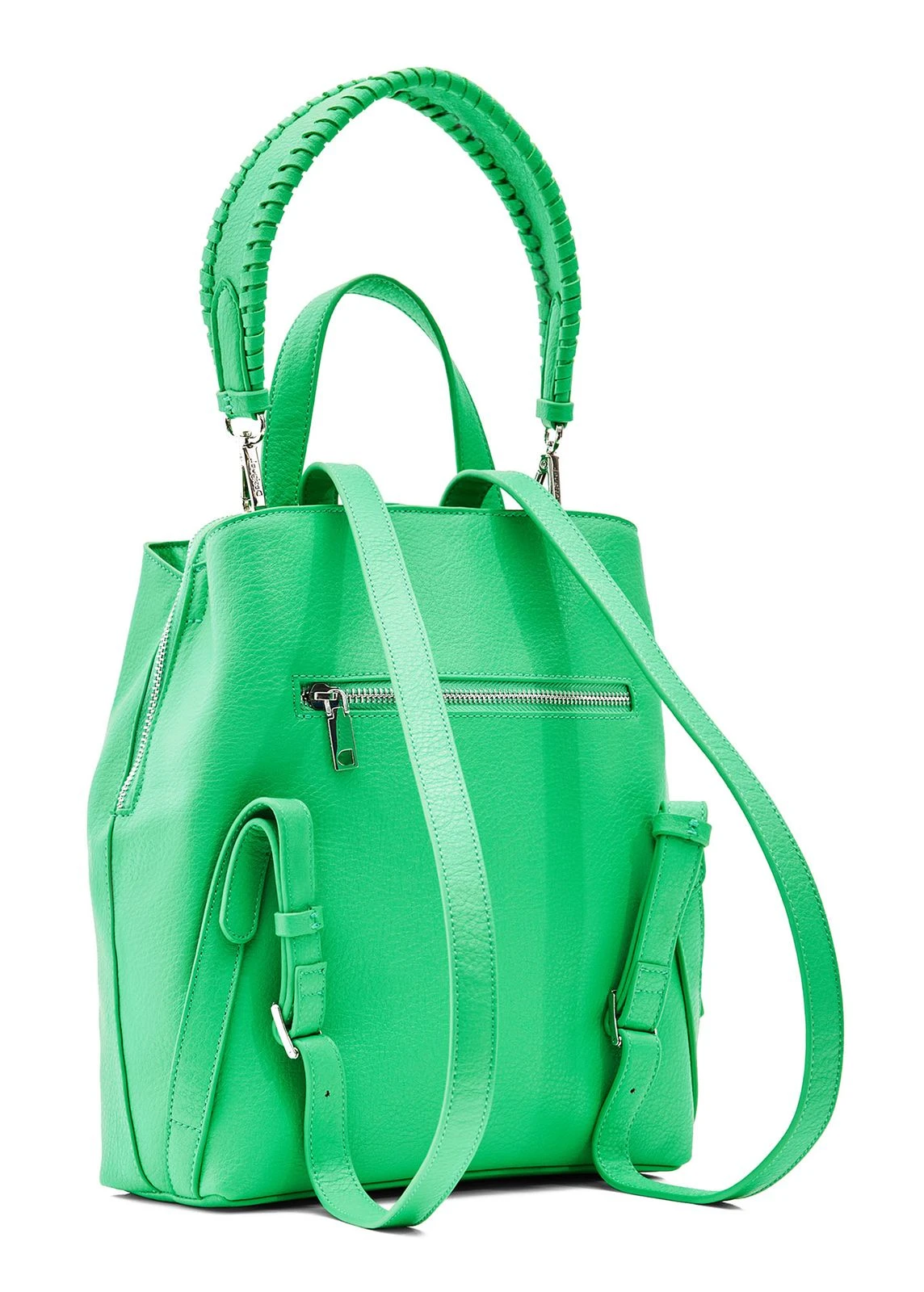 Desigual Half Logo 23 Sumy Mini Backpack Green 3 Desigual Half Logo 23 Sumy Mini Backpack Green – Bild 3