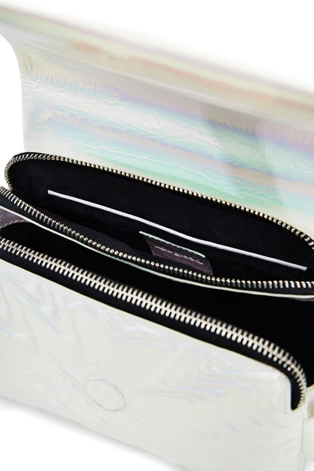 Desigual Metalover Sinaia Across Body Bag Blanc 4 Desigual Metalover Sinaia Across Body Bag Blanc – Bild 4