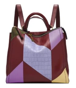 Fossil Parker Small Backpack Patchwork