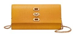 Fossil Penrose Wallet Yellow