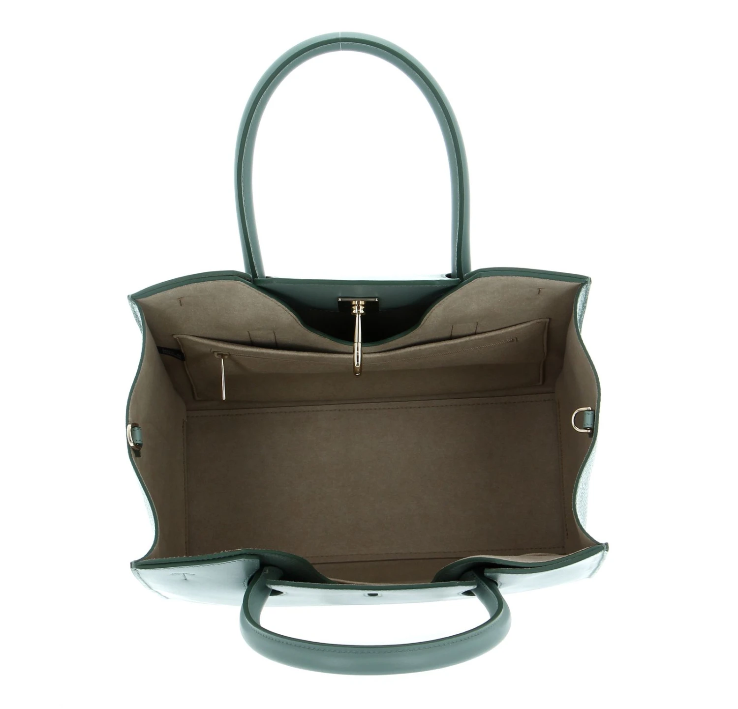 Furla Genesi Tote Bag M Mineral Green 5 Furla Genesi Tote Bag M Mineral Green – Bild 5