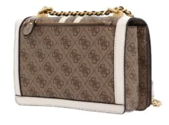 Guess Abey Flap Crossbody Bag Latte Logo 7 Guess Abey Flap Crossbody Bag Latte Logo -Guess Verkaufsgeschäft GUESS Abey Flap Crossbody Bag Latte Logo 323346 3