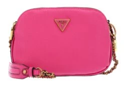 Guess Becci Girlfriend Double Zip Crossbody Bag Magenta