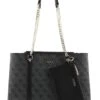 Guess Eco Craig High Socy Carryall Coal Logo