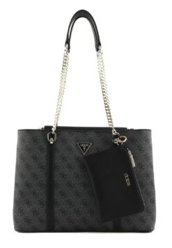 Guess Eco Craig High Socy Carryall Coal Logo