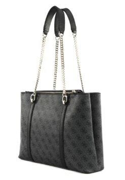 Guess Eco Craig High Socy Carryall Coal Logo -Guess Verkaufsgeschäft GUESS Eco Craig High Socy Carryall Coal Logo 326322 3