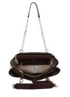 Guess Eco Craig High Socy Carryall Latte Logo / Brown -Guess Verkaufsgeschäft GUESS Eco Craig High Socy Carryall Latte Logo Brown 328031 4